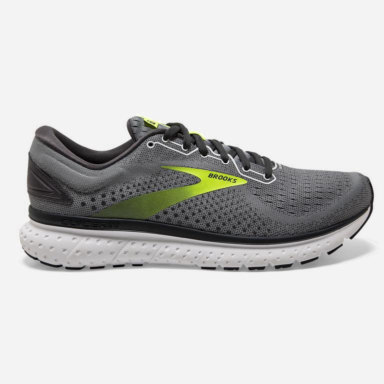 Brooks Glycerin 18 Road Løpesko Herre Pris - Grå - Norge (WTU304562)